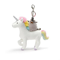 Pusheen Fancy Unicorn Keychain