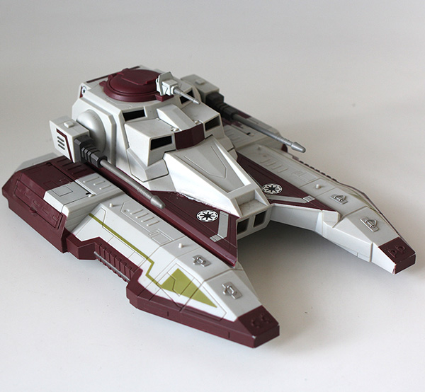 Star Wars The Clone Wars Republic Fighter Tank Red Loose Vehicle