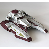 Star Wars The Clone Wars Republic Fighter Tank Red Loose Vehicle