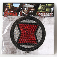 Marvel Black Widow Jeweled Decal Sticker