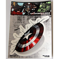 Marvel Captain America Shield Decal Sticker