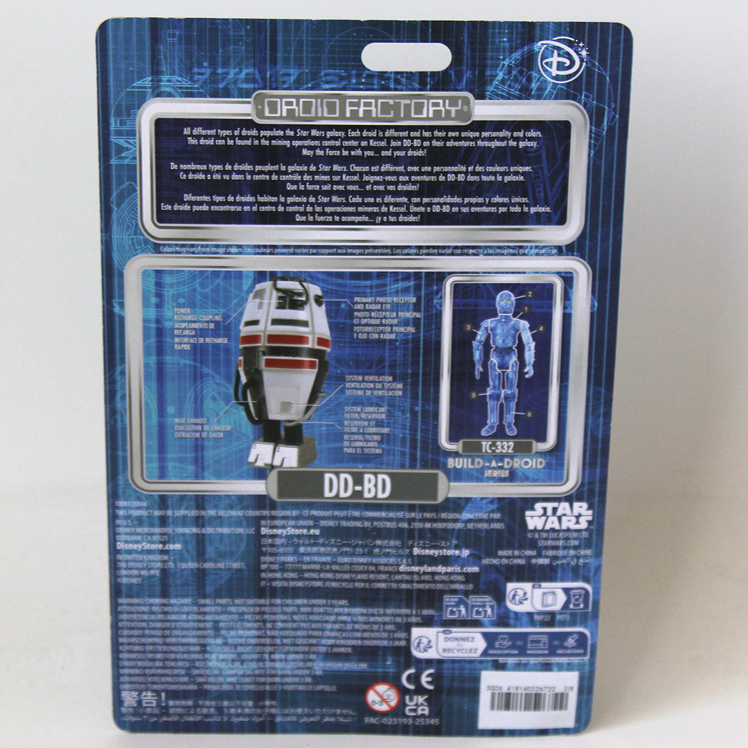 Disney Star Wars Droid Factory Build-A-Droid DD-BD Figure