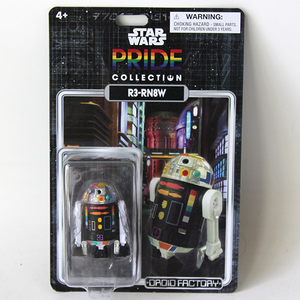 Star Wars Galaxys Edge R3-RN8W Pride Droid Factory Figure