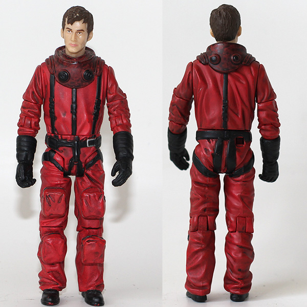 Doctor Who 10th Doctor David Tennant Space Suit Orange