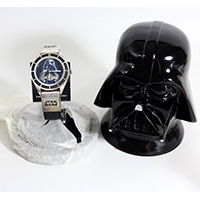 Star Wars Darth Vader Tie Fighter Fossil Watch with Ceramic Case
