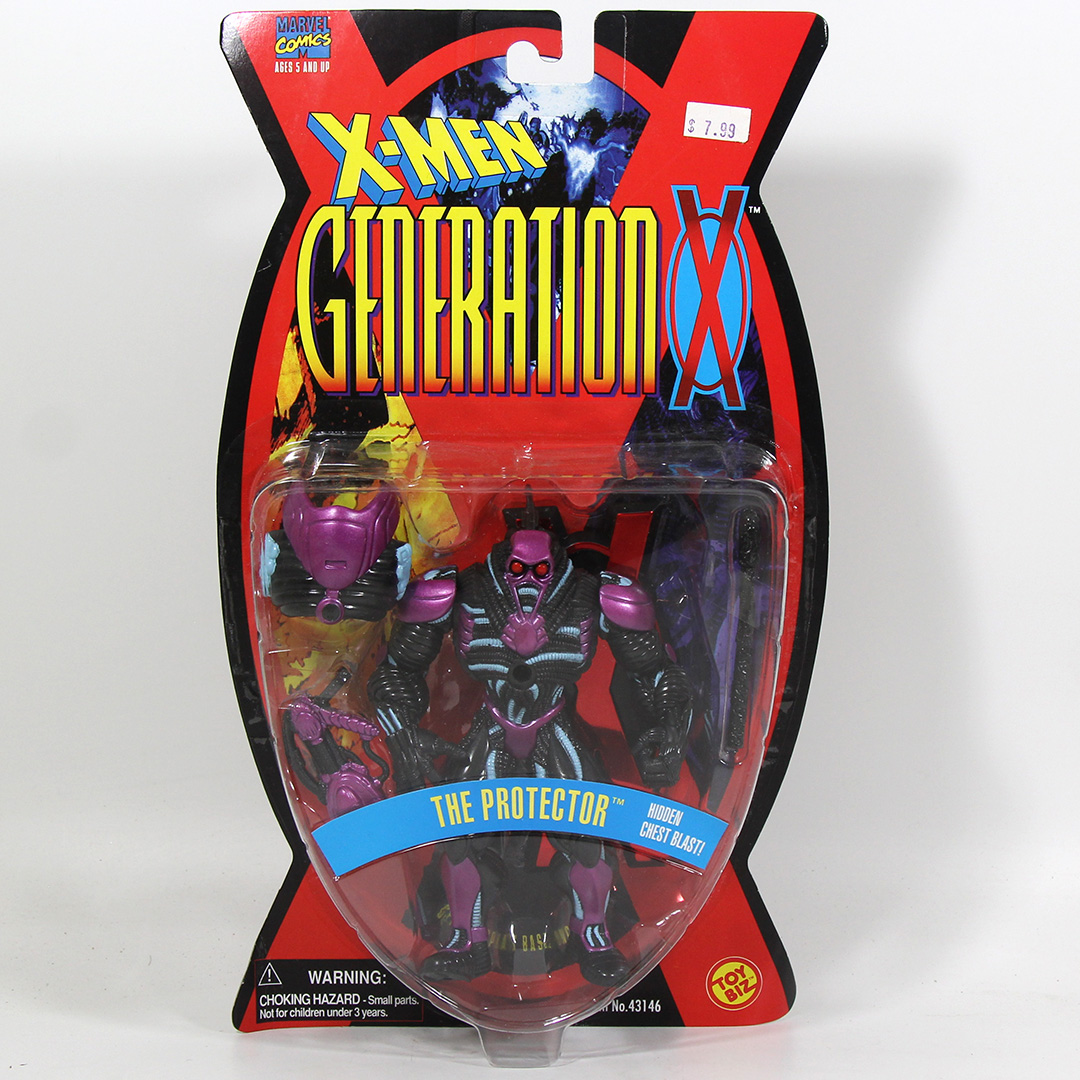 XMen Generation X The Protector Action Figure 1995 MOC Destiny Toys
