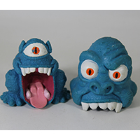 Vintage The Real Ghostbusters H2 Ghost Figure