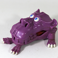 Vintage The Real Ghostbusters Mini Trap Purple Figure