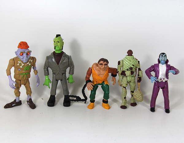 Vintage The Real Ghostbusters Monsters Figures Lot of 5