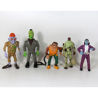 Vintage The Real Ghostbusters Monsters Figures Lot of 5