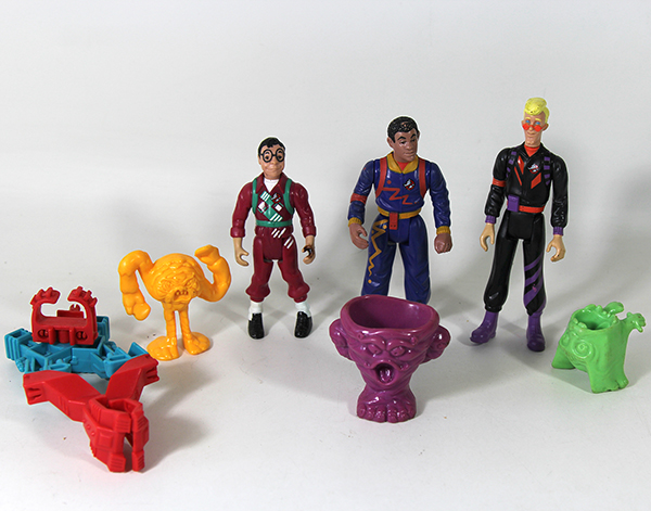 Vintage The Real Ghostbusters Power Pack Hero Figures Lot of 3