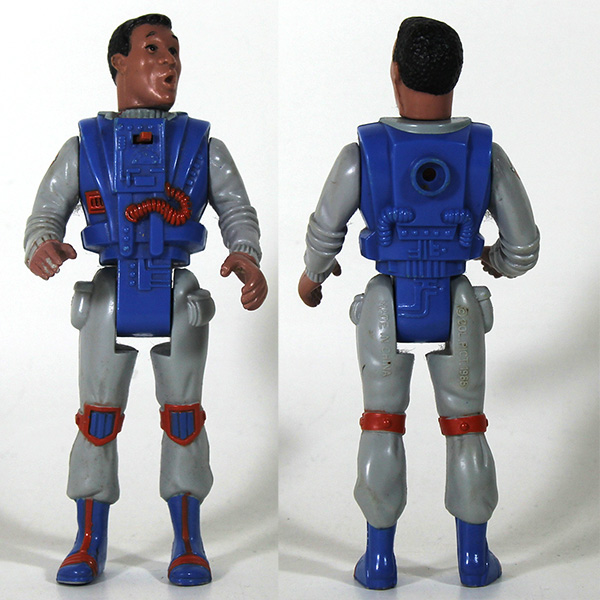 Vintage Real Ghostbusters Winston Zeddemore Screaming Heroes Loose Figure