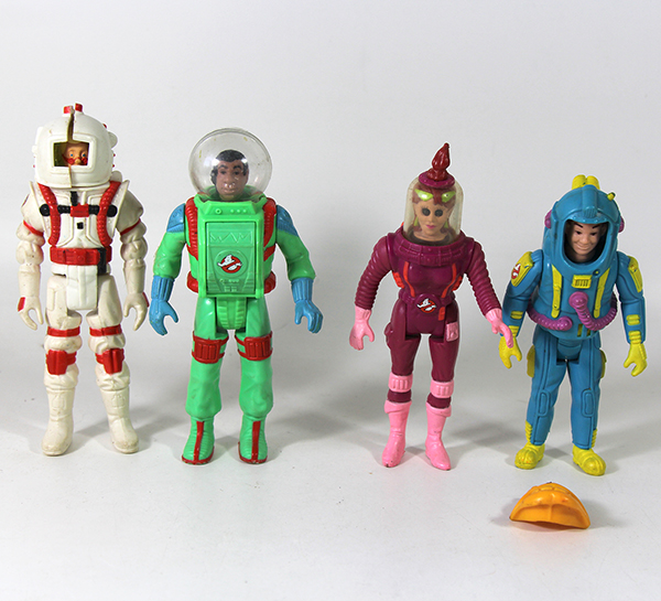 Vintage The Real Ghostbusters Super Fright Features Figures Lot of 4