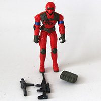 G.I. Joe Valor vs Venom Wild Weasel 2004 V4 Loose Figure
