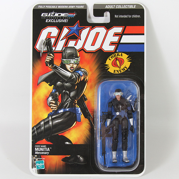 G.l. Joe Collectors Club Cobra Mercenary Munitia Action Figure