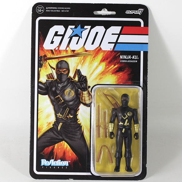 G.I. Joe ReAction Ninja-Ku Cobra Assassin Action Figure