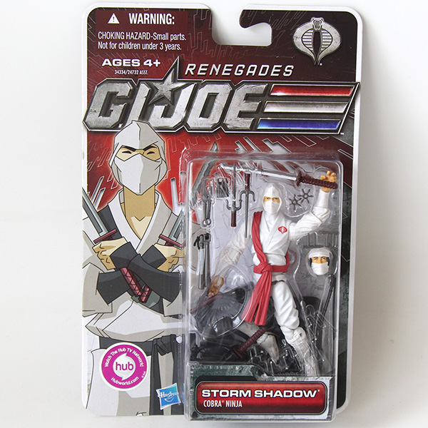 G.I. Joe Renegades Storm Shadow Action Figure 2011