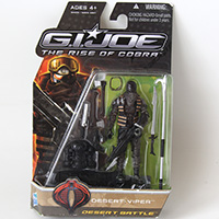 G.I. Joe Rise of Cobra Desert Viper Action Figure 2009