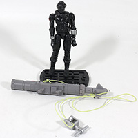 G.I. Joe Rise of Cobra Snake Eyes Ninja Commando Loose Figure