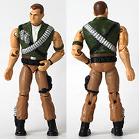 Vintage G.I. Joe Sgt Savage v4 Cryo-Freeze Action Figure 95