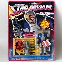 Vintage G.I. Joe Star Brigade Rock n Roll 1993 Action Figure