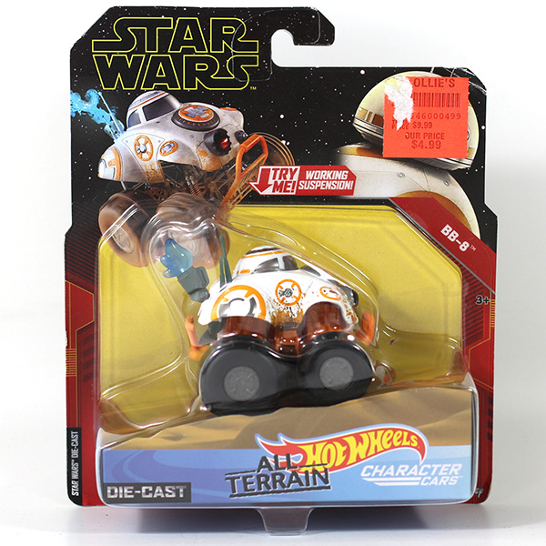 Star Wars Hot Wheels Character Cars BB-8 All Terrain