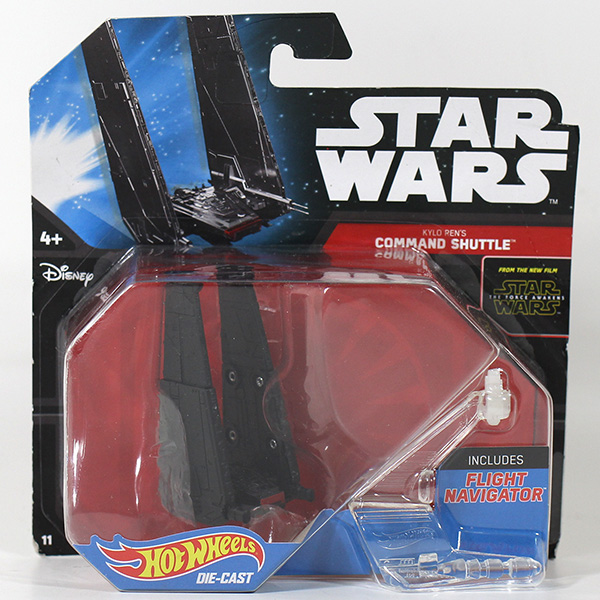 Star Wars Hot Wheels Kylo Rens Command Shuttle with Flight Navigator