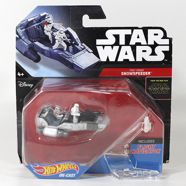 Star Wars Hot Wheels First Order Snowspeeder with Flight Navigator