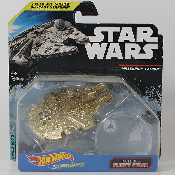 Star Wars Hot Wheels Golden Millenium Falcon