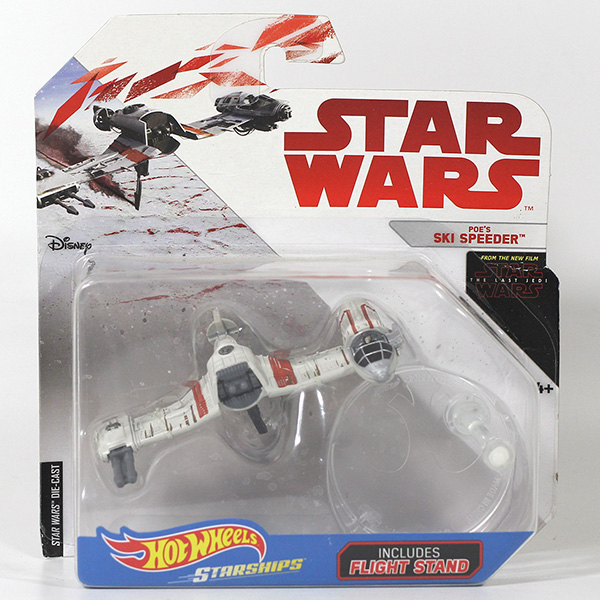 Star Wars Hot Wheels Starships Poes Ski Speeder