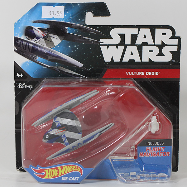 Star Wars Hot Wheels Vulture Droid with Flight Navigator