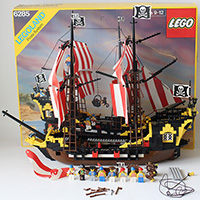 Lego Black Seas Barracuda Pirate Ship 6285  - 95% Complete
