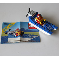Lego Wave Racer Boat Town Classic 6508