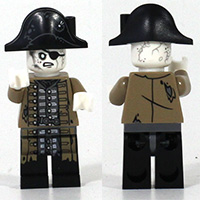 Lego Pirates of the Caribbean Silent Mary 71042 Lieutenant Lesaro Minifig