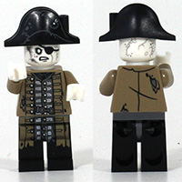Lego Pirates of the Caribbean Silent Mary 71042 Lieutenant Lesaro Minifig