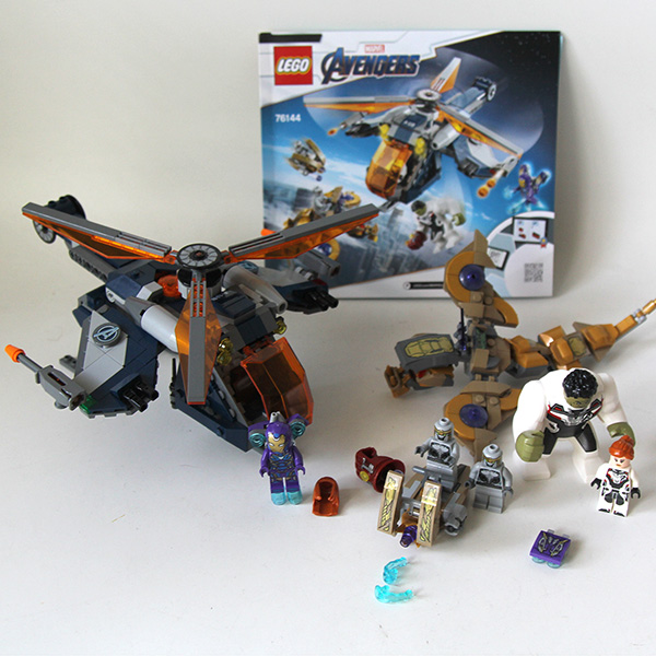 Lego Marvel Super Heroes Hulk Helicopter Rescue 76144
