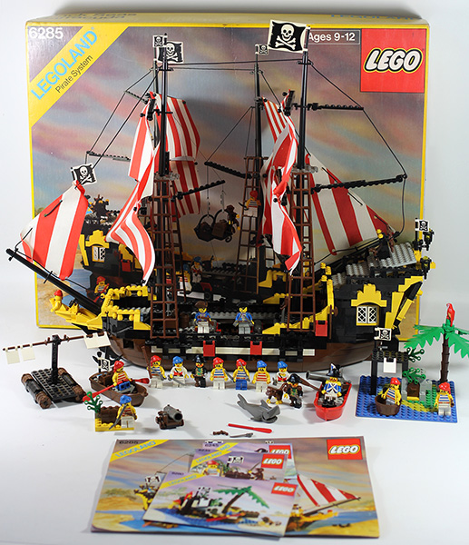 Lego Black Seas Barracuda Pirate Ship 6285