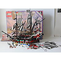 Lego Pirates Skulls Eye Schooner 6286 - 93% Complete