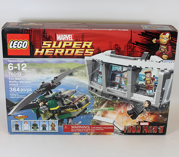 Lego Marvel Super Heroes: Iron Man 3 Malibu Mansion Attack 76007
