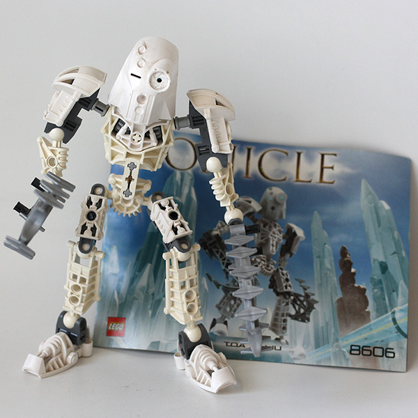 Lego Bionicle Toa Metru Toa Nuju 8606