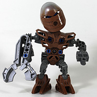 Lego Bionicle Matoran Ahkmou 8610