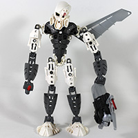 Lego Bionicle Phantoka Toa Kopaka 8685 Incomplete