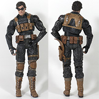 Marvel Diamond Select Winter Soldier Loose Action Figure