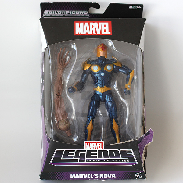 Marvel Legends Infinite Series Nova Action Figure BAF