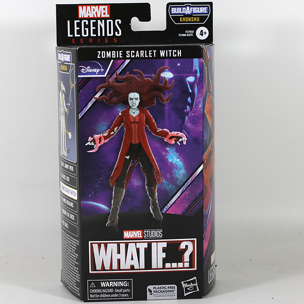 Marvel Legends Zombie Scarlet Witch What If BAF Khonshu Series