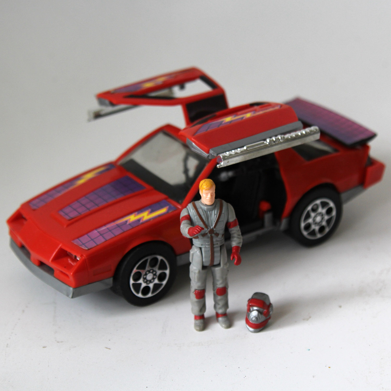 Vintage M.A.S.K. Thunder Hawk & Matt Tracker Short Mask Loose