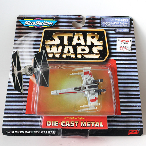 Star Wars Micro Machines X-Wing Fighter Die-Cast 1996