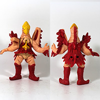 Mighty Morphin Power Rangers Chicken Pete Loose Figure