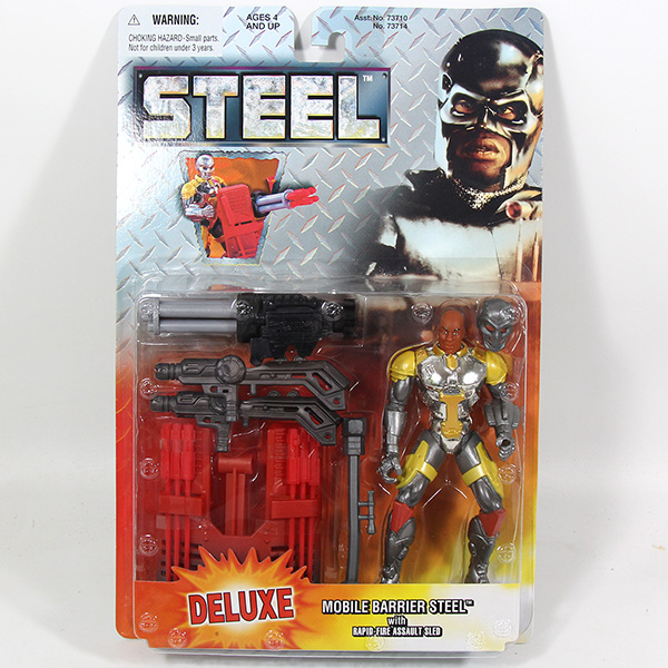 Mobile Barrier Steel Deluxe Action Figure 1997 MOC