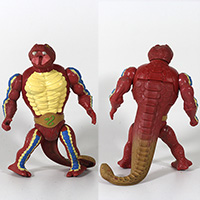 Vintage Masters of the Universe Rattlor Figure Loose